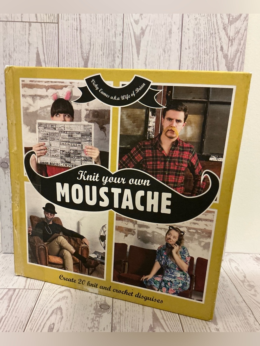 Knit Your Own Mustache a book by Vicky Eames